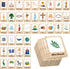 Hebayy Bible-Themed Matching Game, 80 PCS Bible Concentration Memory Cards for Christian
