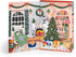 Galison Home for The Holidays Christmas Countdown – 12 Days of Puzzles with 12 Cozy Illustrations