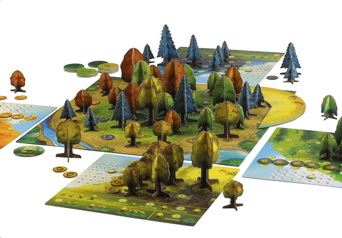 BLUE ORANGE GAMES Photosynthesis Board Game - Award Winning Family Strategy Game for 2 to 4 Players, Ages 8 & Up