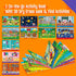 30 3, 4, 5, 6 SpriteGru Search & Find Book, Dry Erase Activities Game Pad, Reusable & Erasable Montessori Learning Toy