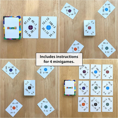 Numli - 4th, 5th, 6th, 7th Grade Math Practice Game - More Fun Than Flash Cards, Classroom Games