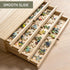 8 1500 Becko US Wooden Puzzle Sorting Trays with Sliding Drawer Design, Jigsaw Puzzle Sorters for Storage, Puzzles