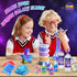10-12, 8-10 Toy Galaxy Slime Kit for Boys Girls FunKidz Ultimate Metallic Slime Making Kit for Kids Ages D.I.Y. Glow