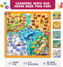 5-7 5+ 1st-3rd Clever Fox Play Number Hunter Math Board Game Addition & Subtraction Math Game for Kids Year Old Fun