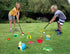 Children Golf Set with Golf Clubs, Practice Holes, Floral/Animal Obstacles, Golf Balls