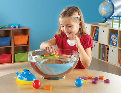 Set, 32 5+ Learning Resources STEM Sink or Float Activity Early Science Concepts, Pieces, Ages