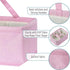 Mr. Pen Portable Baby Diaper Caddy Organizer - Pink Quilted Fabric for Nursery Essentials