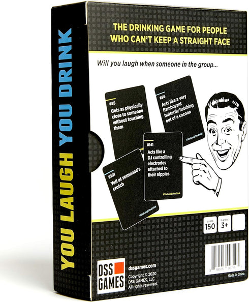 You Laugh You Drink - A Party Game for People Who Can't Keep a Straight Face