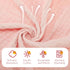 VitalCozy 8 (32 32 Inch,Elegant Pcs Baby Muslin Hooded Bath Towels and Washcloths Muslin Cotton Hooded Baby Towels
