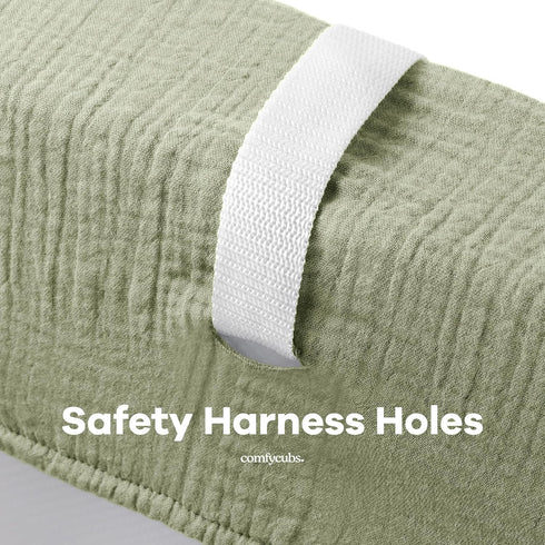 Set Soft Muslin Changing Pad Cover & Swaddle for Infants - Gender Neutral