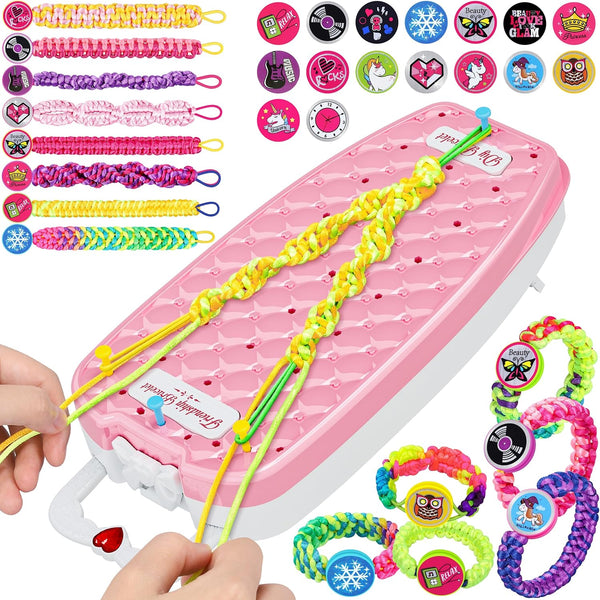 Dpai Friendship Bracelet Making Kit for Girls, DIY Arts and Crafts Toys, Best Birthday Gift Ideas for Ages 6-12