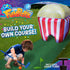 Set 13-Piece 6+ FunPark Inflatable Mini Golf Course with Adjustable Clubs, Balls, Putting Cups, Green Mats and Themed