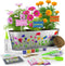 Paint & Plant Flower Growing Kit for Kids - Birthday Crafts Gifts for Girls & Boys Age 5-12, Fun Gardening Kits