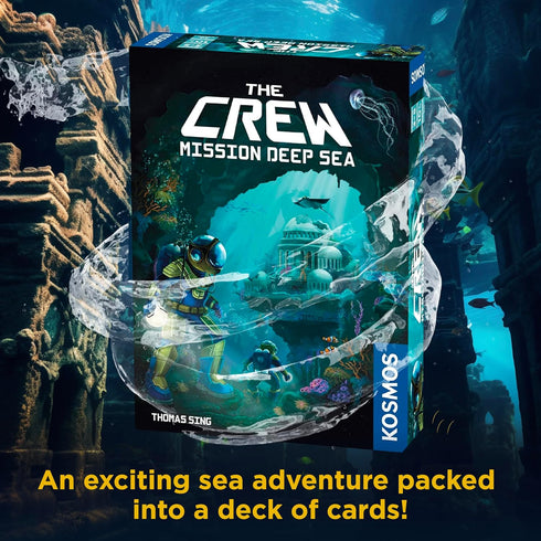 The Crew - Mission Deep Sea | Cooperative Card Game for 2 to 5 Players, Ages 10+, Trick-Taking with 32 Levels of