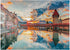 MyPuzzle Sunset in The Historical City Center of Lucerne - Premium 1000 Piece Jigsaw Puzzle for Adults