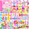 OCTERIC 360 Pcs Pastel Prefilled Easter Toy Set, 120 Plastic Eggs Filled with