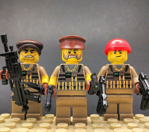 Pack 80 Brick Loot Weapons MEGA for Boys Battle-Ready Building Block Accessories Compatible with Lego Minifigures Guns