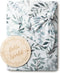 Miaoberry Organic Muslin Swaddle Blankets - Matching Hat and Wooden Hello World Newborn Sign, Eucalyptus Photography