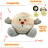 12" 0+ Celestial Buddies Jupiter Buddy | Soft Stuffed Plush, Embroidered Features, Fun Planet Facts Tag for Kids STEM
