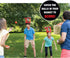 Wicked Big Sports Inflatable Basket Heads, Funny Basketball or Toss Game for Outdoor or Indoor Play, Red (1913)