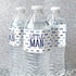 Little Man Baby Shower Water Bottle Labels | It’s a Boy | 24 Waterproof Stickers for Baby Boy Shower Decorations