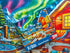 300 Piece Puzzles for Adults Large Piece - Jigsaw Puzzle for Kids Seniors - Northern Lights Lounge Cabin