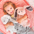 B. toys- B. softies- 12" Pink Plush Bunny - Huggable Stuffed Animal Bunny Toy- Soft & Cuddly- Washable- Newborns, Toddlers, Kids-0 Months +