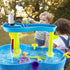 Water Table Pump - Battery Powered Outdoor Pump for Kids - 3 Hours of Non-Stop Fun for Water Table, White