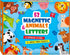 Large Magnetic Letters and Animals, Educational Learning Tool for Kids, 52 Pieces Magnets with Colorful Alphabet Letters