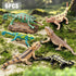 6PCS Large Lizard Figurines Rainforest Animal Toys, Realistic Plastic Reptile Animal Figurines, Includes Bearded