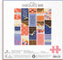 Galison 500 Piece Puzzle at The Chocolate Bar - Foil Puzzle of Chocolate Bar Wrapper Artwork with Gold Accents