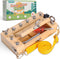 Tilhumt Montessori Screwdriver Board Set - Portable Busy Board Screwdriver Toy Set