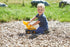 Lena Bulldozer Eco Active Toy for Kids, Easy Grab Handle and Flip Open Cab, Super Sturdy Construction for Real Action