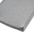 (Set HonestBaby Organic Cotton Changing Pad Covers of Two), Gray Heather, One Size