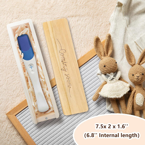 Keepsake Box for Pregnancy Tests - Perfect for Announcing to Grandparents