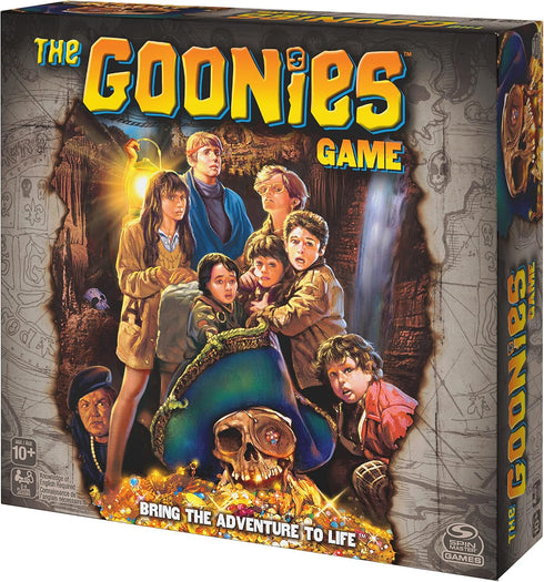The Goonies Game - Retro Vintage 80’s Family Movie Board Game for Kids Aged 10 and Up