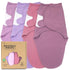Bublo Baby Swaddles for Newborns 4-Pack Infant Swaddles 0-3 Months Adjustable Swaddle