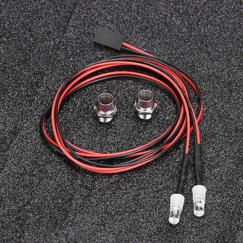 2PCS RC Headlight Kit for Better Lighting Performance, Cool and Durable, Gift for Kids Car Toys