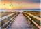 MyPuzzle 1000 Piece Jigsaw Puzzle - Sunset on Dune Beach in The North Sea for Adults