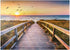 MyPuzzle 1000 Piece Jigsaw Puzzle - Sunset on Dune Beach in The North Sea for Adults