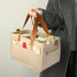 Mr. Pen Baby Diaper Caddy Organizer, Leather Strap, Portable Diaper Organizer for Changing Table