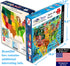 Think2Master 100 Pieces Colorful United States Map Jigsaw Puzzle for Kids, Size: 23.4” x 16.5”