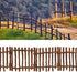 Realistic Toy Fence - Large Corral Fencing Panel Accessories Playset for Farm Fence Toys and Educational Gifts