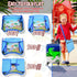 ecoZen Lifestyle Kids Travel Tray & Toddler Lap Desk Organizer - Airplane and Car Seat Table for Road Trip Essentials