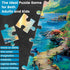300 Piece Puzzles for Adults, Large Piece Jigsaw Dolphin Puzzles, Recycled Cardboard Paper Games for Kids Adults