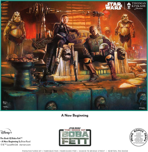 Ceaco 500 Piece Jigsaw Puzzle - The Book of Boba Fett - A New Beginning