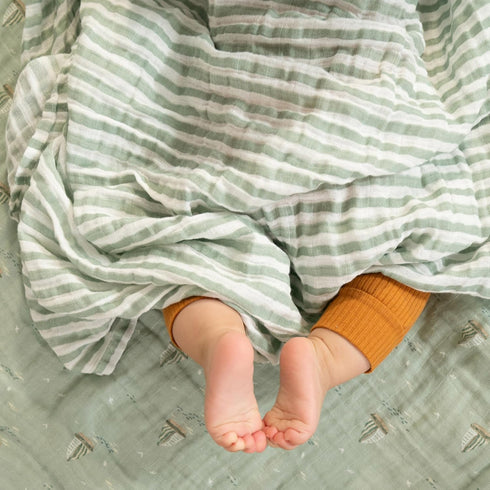 2 Pack, aden + anais Boutique Organic Cotton Muslin Swaddle Breathable Baby Receiving Blanket, Soft and Lightweight