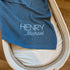 100% Hickory Hollow Designs Custom Baby Blanket, Embroidered, Custom, Cotton, Blue Baby Blanket, Receiving Blanket