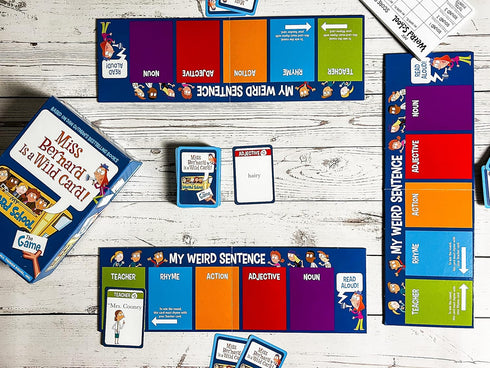 Miss Bernard is a Wild Card - The My Weird School Game, Educational for Ages 6 to 10