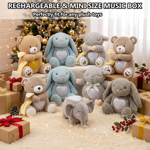 A13 15 BEREST White Noise Machine & Baby Sleep Soother with Soothing Sounds & Projector Night Light Music Box, Cry